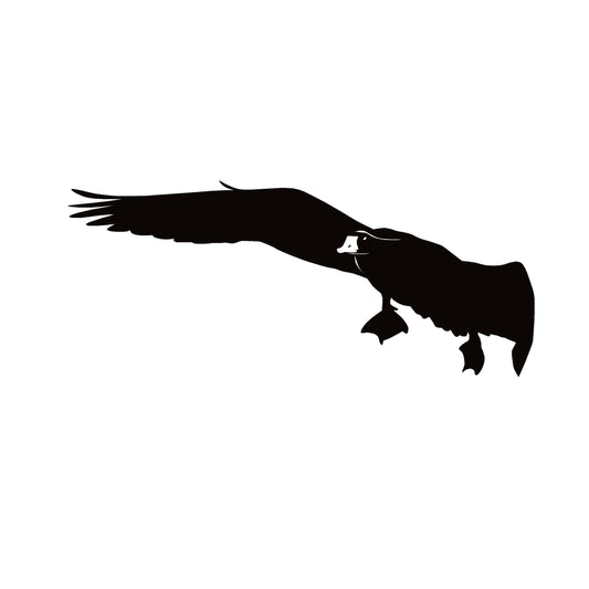 Geese Getting Shot At Vinyl Trailer Decal
