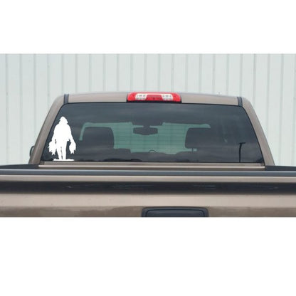 Waterfowl Hunter Carry Handful of Birds Decal – Duck Hunter Carrying Waterfowl Sticker – 7098
