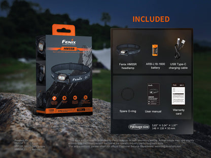 Fenix HM55R Lightweight Multi-LED Headlamp