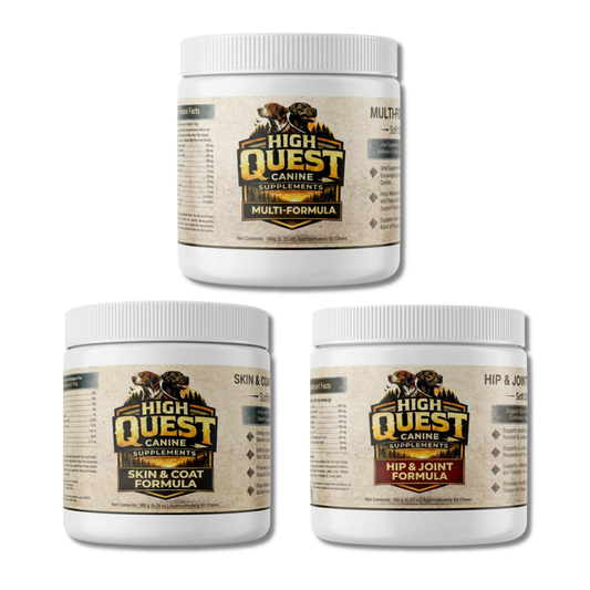 High Quest Canine Wellness Bundle - Core Wellness Bundle (3 Bottles)