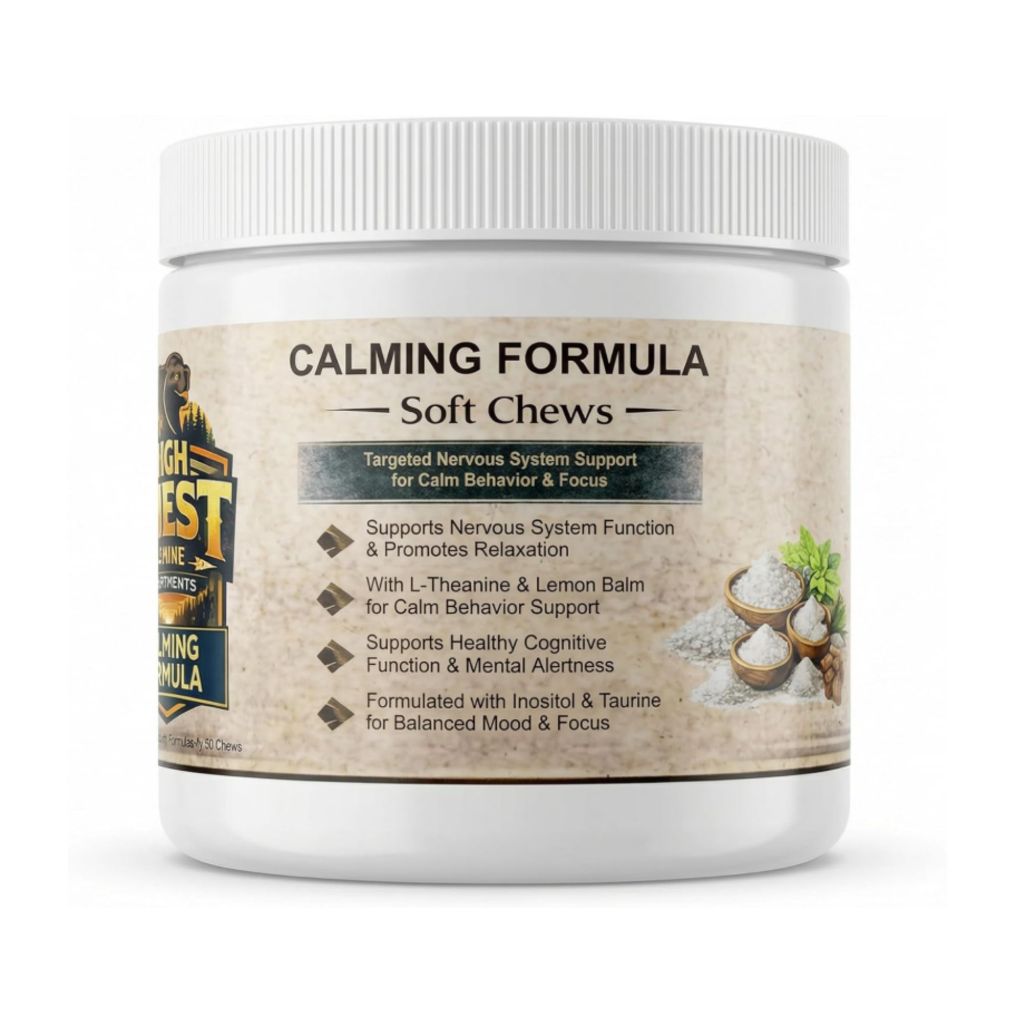 High Quest Canine Calm Behavior Bundle - 2 Bottles for Optimal Relaxation and Balance