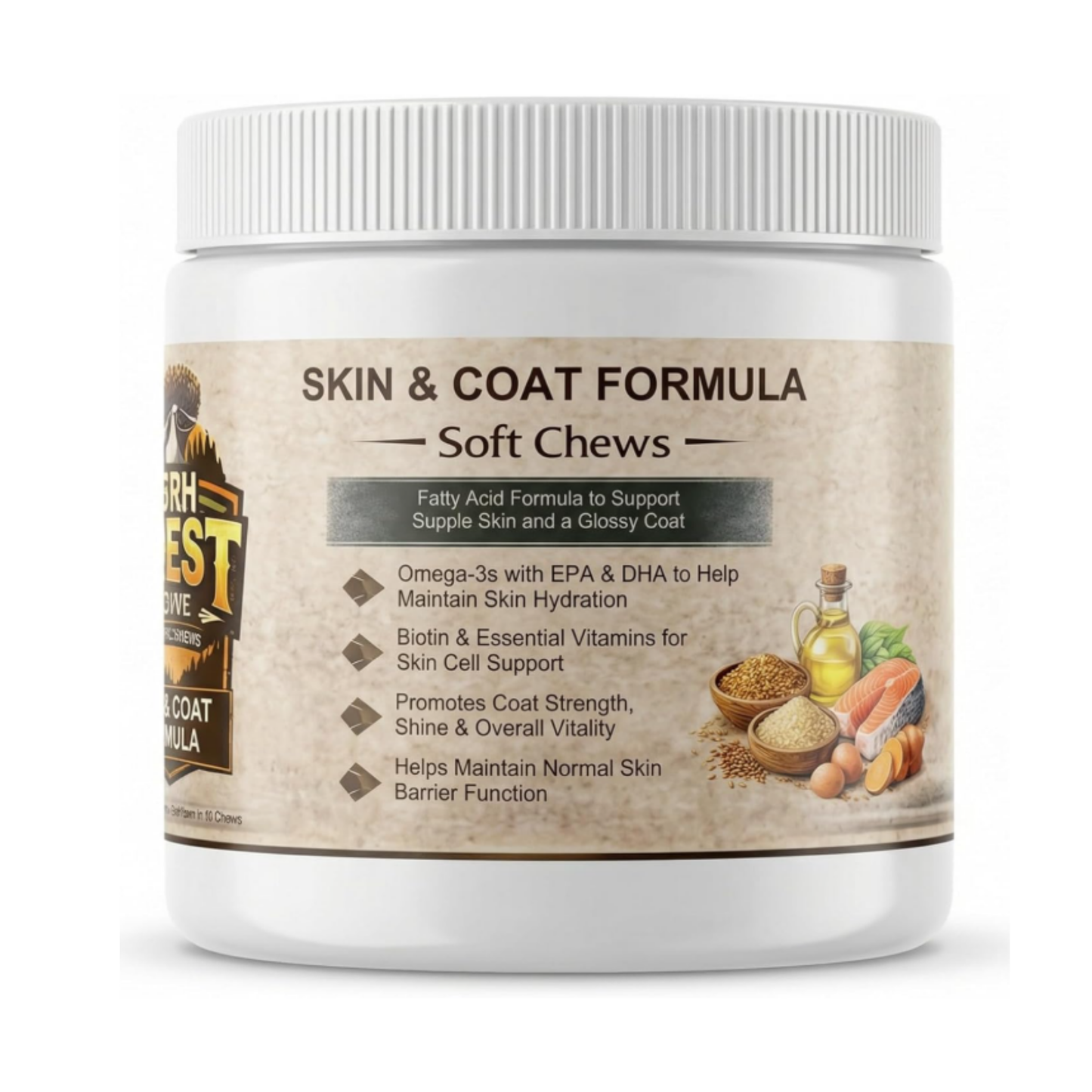 High Quest Canine Allergy Wellness Bundle - Skin & Coat + Wellness (3 Bottles)