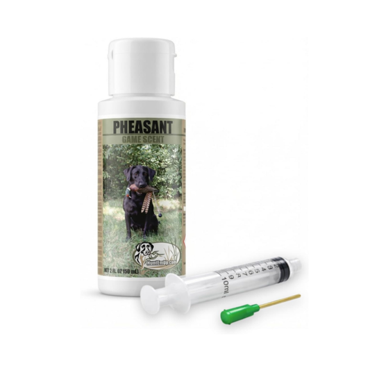 HuntEmUp Pheasant Dog Training Scent Injection Kit for Retrievers