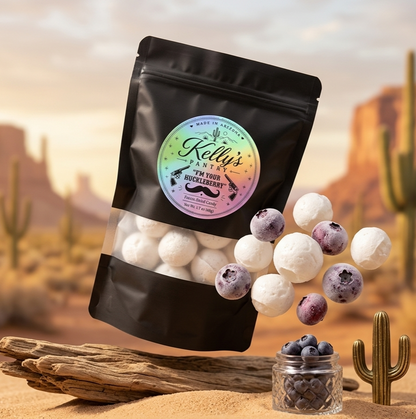 "I'm Your Huckleberry" Freeze Dried Taffy Bites