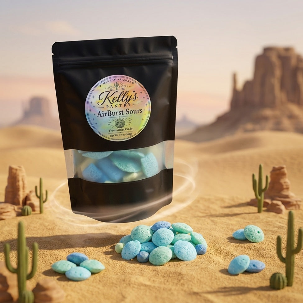 AirBurst Sours Freeze-Dried Sour Candy Bites