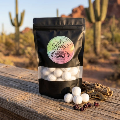 "I'm Your Huckleberry" Freeze Dried Taffy Bites