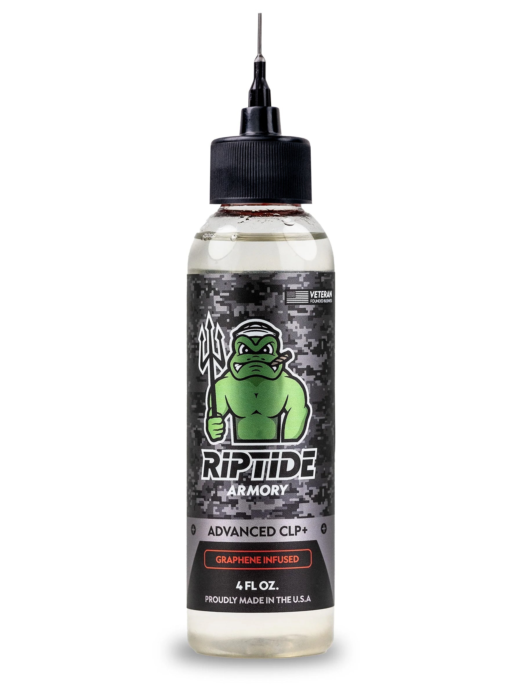 Riptide Armory CLP+ Graphene - Cleans, Lubes, Protects Targeted Long-Lasting Formula - Most Advanced Technology in Nano Coating Protection - Veteran Owned & Formulated by US Navy Seal MOST ADVANCED FORMULA! This high-performance, all-in-one CLP formulatio