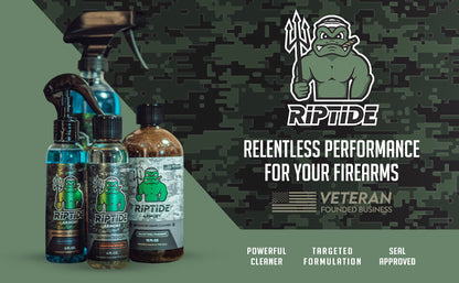 Riptide Armory CLP+ Graphene - Cleans, Lubes, Protects Targeted Long-Lasting Formula - Most Advanced Technology in Nano Coating Protection - Veteran Owned & Formulated by US Navy Seal MOST ADVANCED FORMULA! This high-performance, all-in-one CLP formulatio