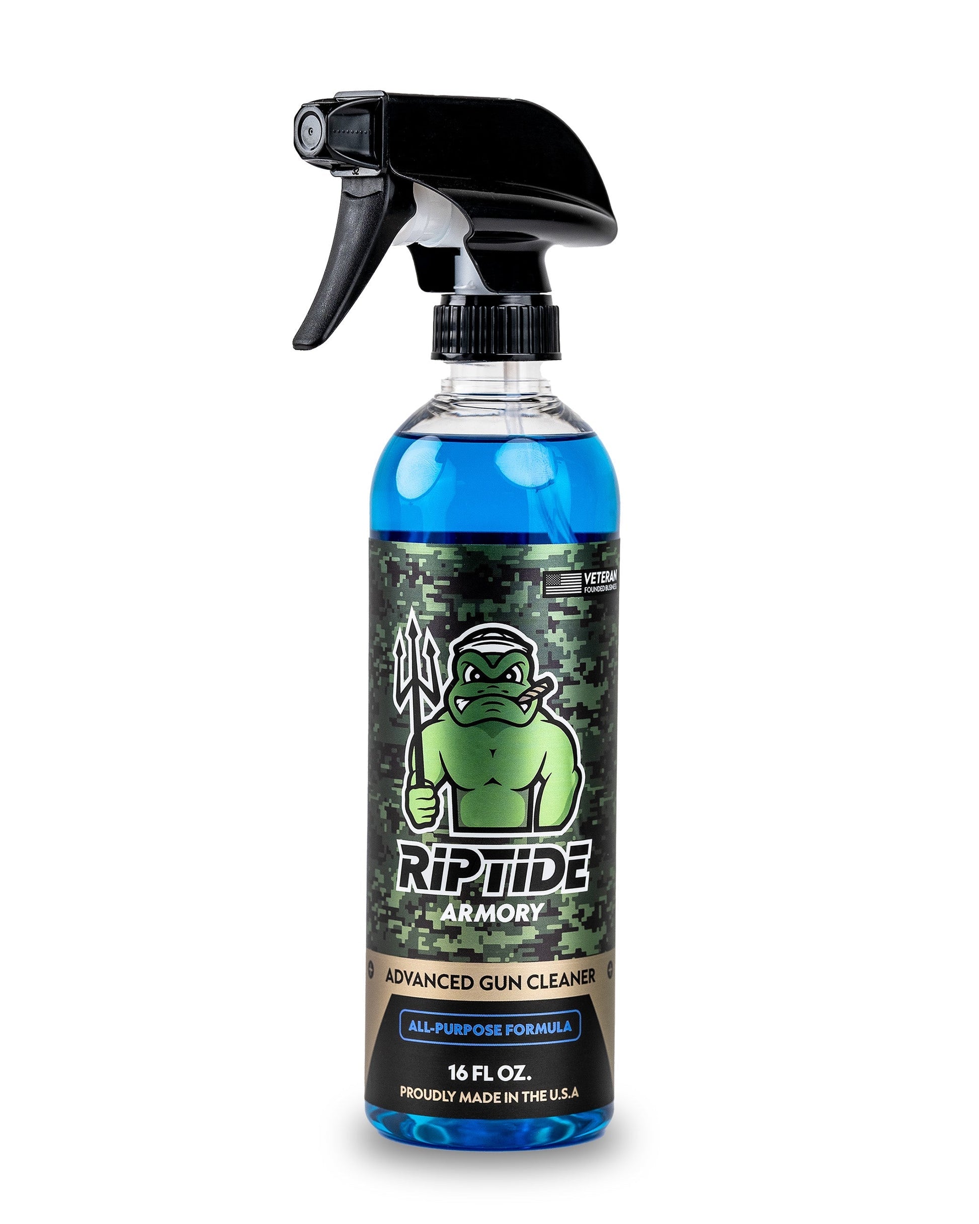 Advanced Gun Cleaner 16oz - All Purpose Gun Cleaner Targets Carbon Deposits, Metals & Residue - Effective on All Surfaces & Finishes - Veteran Owned & Formulated by US Navy Seal HIGH POWERED FORMULA! This high-performance, proprietary formula uses the mos