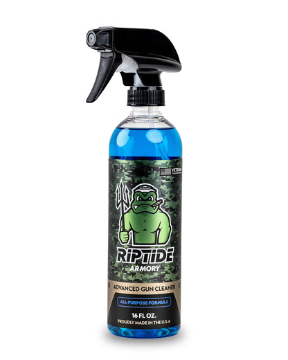 Advanced Gun Cleaner 16oz - All Purpose Gun Cleaner Targets Carbon Deposits, Metals & Residue - Effective on All Surfaces & Finishes - Veteran Owned & Formulated by US Navy Seal HIGH POWERED FORMULA! This high-performance, proprietary formula uses the mos