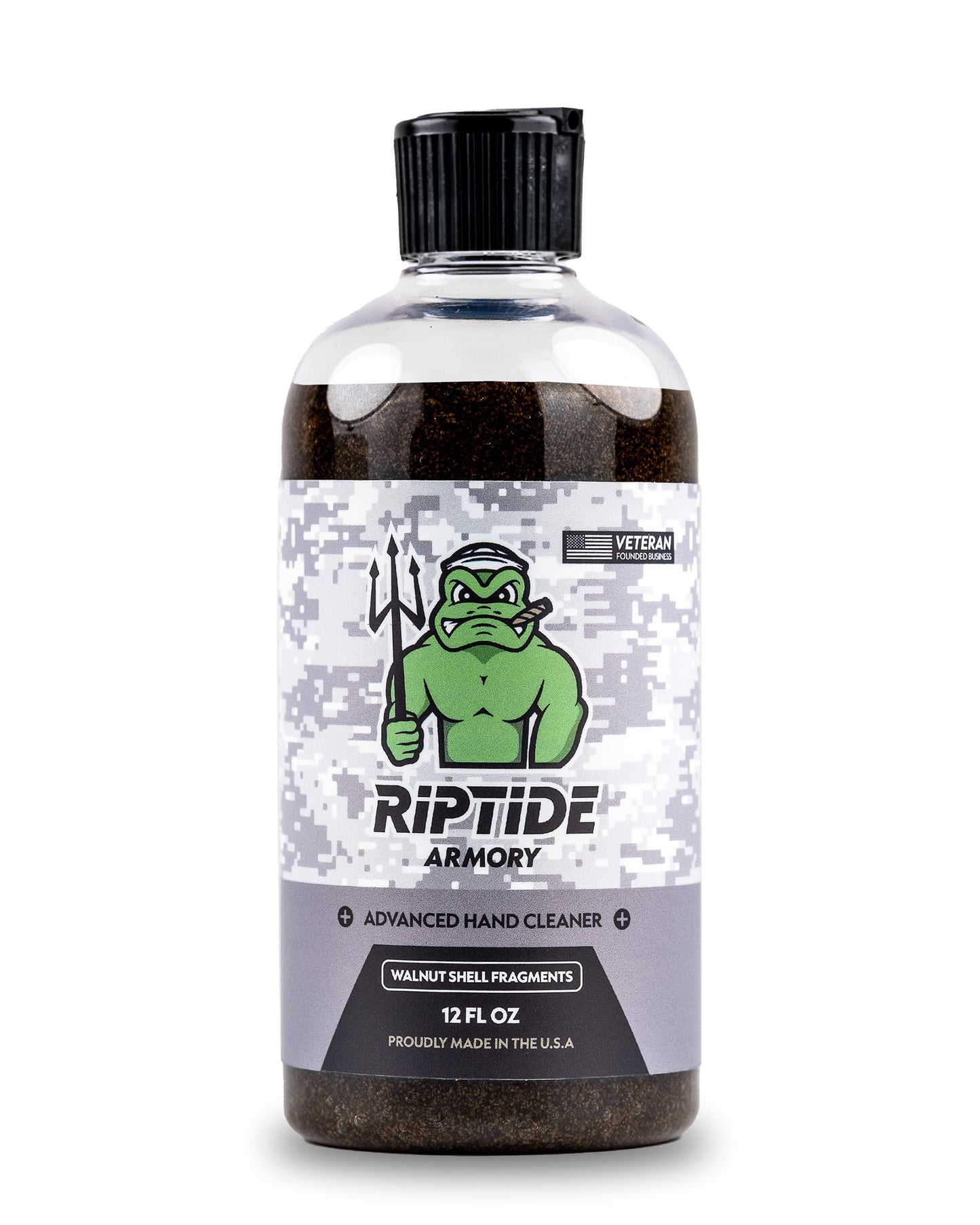 Riptide Armory Advanced Hand Cleaner With Walnut Shell Fragments - Use Cutting Edge Advancements to Leave Hands Carbon & Chemical Free - Veteran Founded & Formulated by Former US Navy Seal MOST ADVANCED FORMULATIONS! This high-performance hand soap uses w