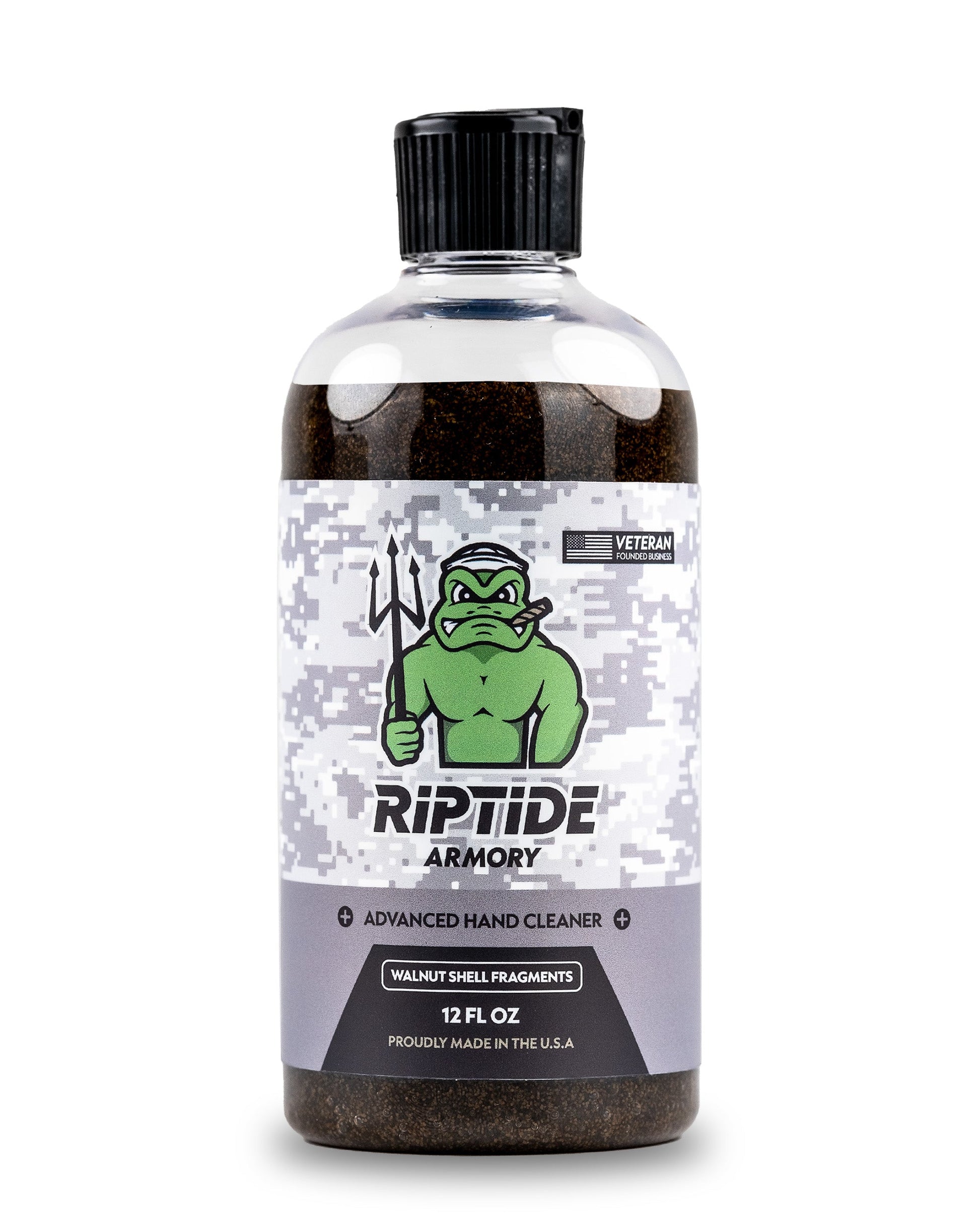 Riptide Armory Advanced Hand Cleaner With Walnut Shell Fragments - Use Cutting Edge Advancements to Leave Hands Carbon & Chemical Free - Veteran Founded & Formulated by Former US Navy Seal MOST ADVANCED FORMULATIONS! This high-performance hand soap uses w