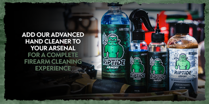 Riptide Armory Advanced Hand Cleaner With Walnut Shell Fragments - Use Cutting Edge Advancements to Leave Hands Carbon & Chemical Free - Veteran Founded & Formulated by Former US Navy Seal MOST ADVANCED FORMULATIONS! This high-performance hand soap uses w