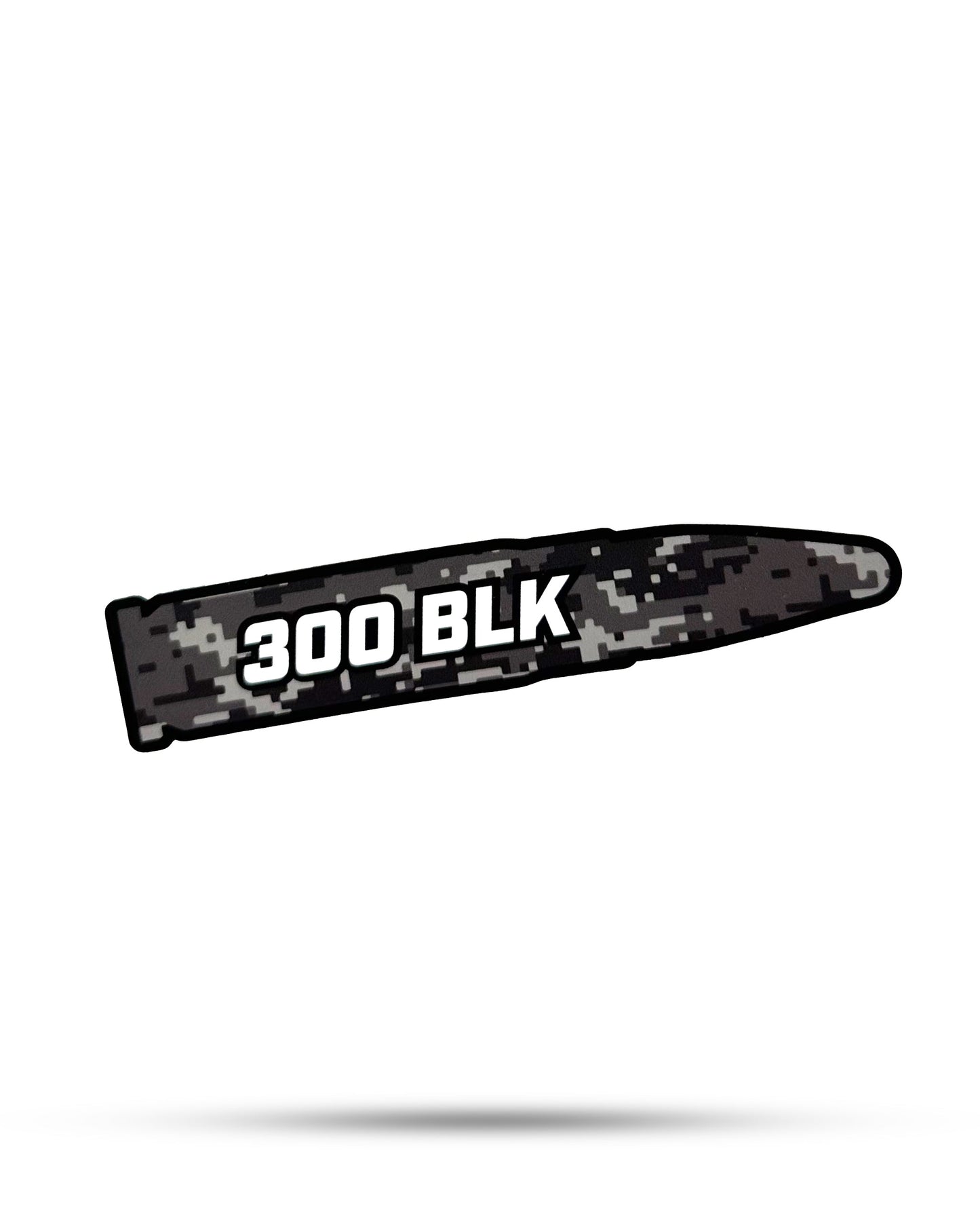 5.56: 2.52" x 0.5" .223: 2.52" x 0.5" 300 BLK: 2.41" x 0.5" 7.62 x 39: 2.09" x 0.5" 7.62 x 51: 2.09" x 0.5" 12GA: 2.36" x 1" 20GA: 2.27" x 1" 9MM: 2.50" x 1" .45 ACP: 2.33" x 1"Riptide ArmoryThe Fowl DepotAmmo Can Stickers