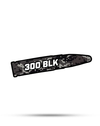 5.56: 2.52" x 0.5" .223: 2.52" x 0.5" 300 BLK: 2.41" x 0.5" 7.62 x 39: 2.09" x 0.5" 7.62 x 51: 2.09" x 0.5" 12GA: 2.36" x 1" 20GA: 2.27" x 1" 9MM: 2.50" x 1" .45 ACP: 2.33" x 1"Riptide ArmoryThe Fowl DepotAmmo Can Stickers