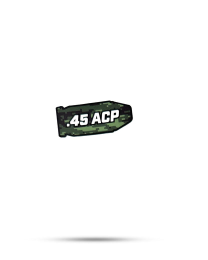 5.56: 2.52" x 0.5" .223: 2.52" x 0.5" 300 BLK: 2.41" x 0.5" 7.62 x 39: 2.09" x 0.5" 7.62 x 51: 2.09" x 0.5" 12GA: 2.36" x 1" 20GA: 2.27" x 1" 9MM: 2.50" x 1" .45 ACP: 2.33" x 1"Riptide ArmoryThe Fowl DepotAmmo Can Stickers