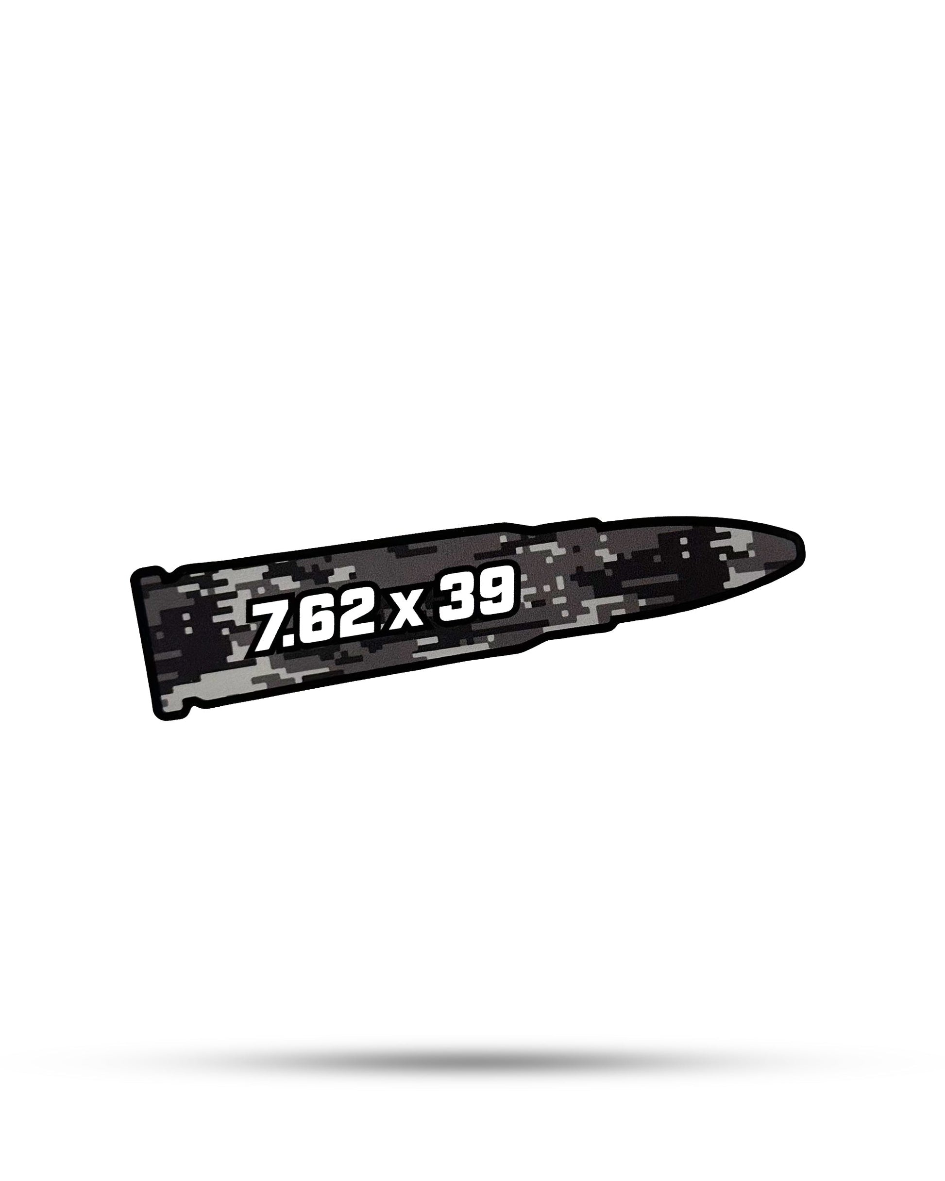 5.56: 2.52" x 0.5" .223: 2.52" x 0.5" 300 BLK: 2.41" x 0.5" 7.62 x 39: 2.09" x 0.5" 7.62 x 51: 2.09" x 0.5" 12GA: 2.36" x 1" 20GA: 2.27" x 1" 9MM: 2.50" x 1" .45 ACP: 2.33" x 1"Riptide ArmoryThe Fowl DepotAmmo Can Stickers