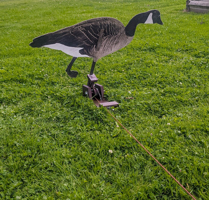 Take your decoy spread to the next level with the Silo Adapter Kit, built to seamlessly integrate your Spread Edge Flagger System with both wire and wooden stake-style silo decoys. Whether you're running a lightweight silhouette spread or mixing in full-b