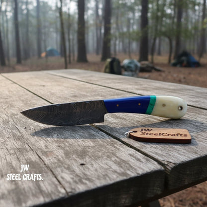 Fixed blade Hunting Skinner Knife by JW SteelCrafts.