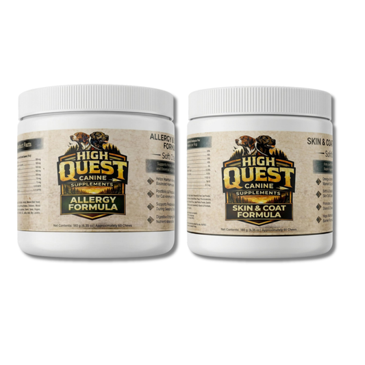 High Quest Canine Skin Allergy Support Bundle - 2 Bottles