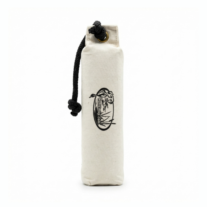 HuntEmUp 3 in Canvas Dog Training Bumper White