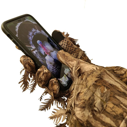3D Leafy Camo Gloves for Hunting! 2 Styles, 2 Sizes, & 4 Camo Patterns!QuikCamoThe Fowl DepotLeafy Camo Gloves (Fingerless or Touchscreen Tips)