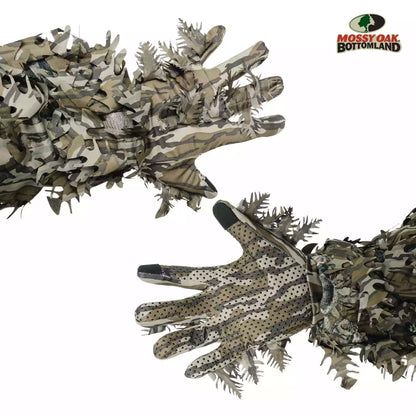 3D Leafy Camo Gloves for Hunting! 2 Styles, 2 Sizes, & 4 Camo Patterns!QuikCamoThe Fowl DepotLeafy Camo Gloves (Fingerless or Touchscreen Tips)
