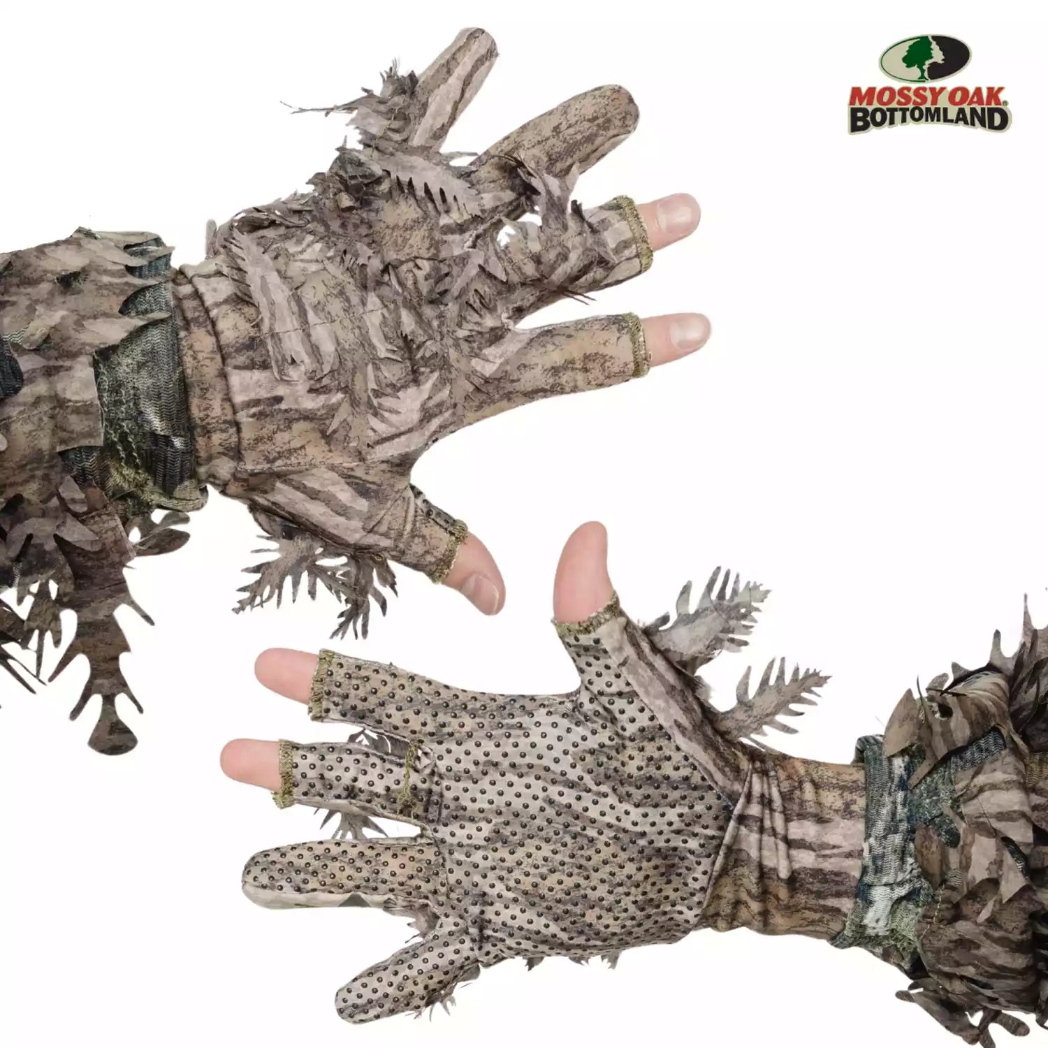 3D Leafy Camo Gloves for Hunting! 2 Styles, 2 Sizes, & 4 Camo Patterns!QuikCamoThe Fowl DepotLeafy Camo Gloves (Fingerless or Touchscreen Tips)