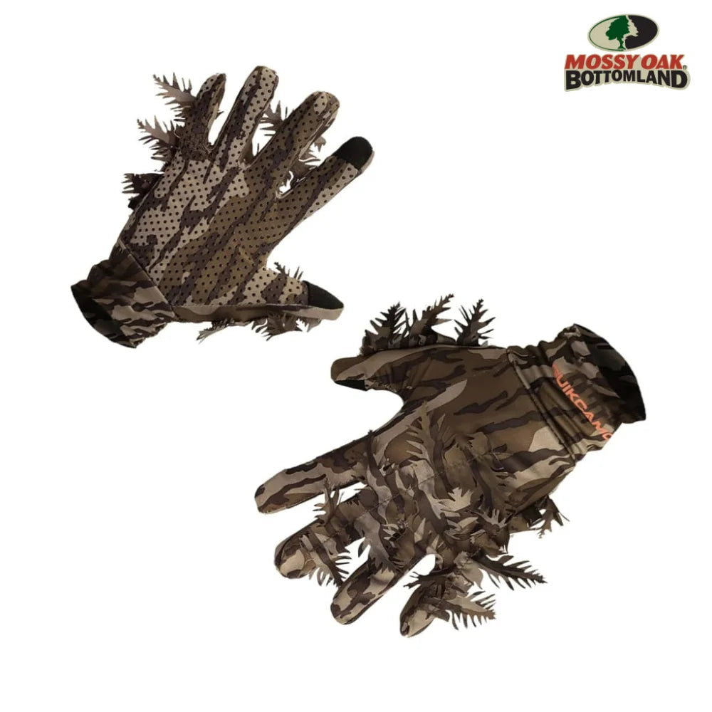 3D Leafy Camo Gloves for Hunting! 2 Styles, 2 Sizes, & 4 Camo Patterns!QuikCamoThe Fowl DepotLeafy Camo Gloves (Fingerless or Touchscreen Tips)