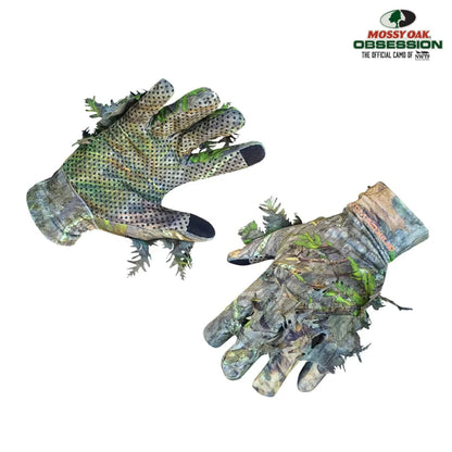 3D Leafy Camo Gloves for Hunting! 2 Styles, 2 Sizes, & 4 Camo Patterns!QuikCamoThe Fowl DepotLeafy Camo Gloves (Fingerless or Touchscreen Tips)