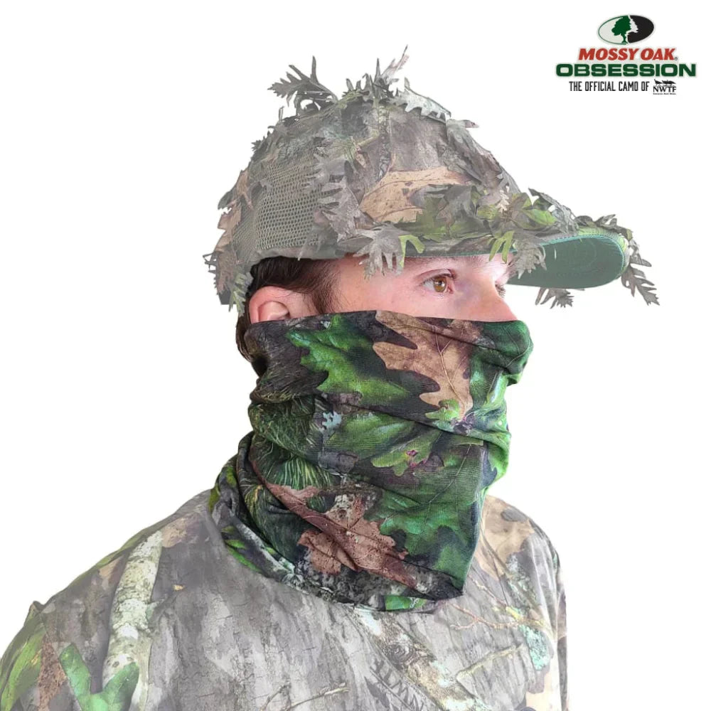 - Multi-mode / Multifunctional Headwear aka The QuikCover - Use as a Face Mask, Neck Gaiter, or Beanie - Lightweight, Breathable, Moisture Wicking FabricQuikCamoThe Fowl DepotMultifunctional Face Mask Neck Gaiters (Stretch Fit, OSFM)
