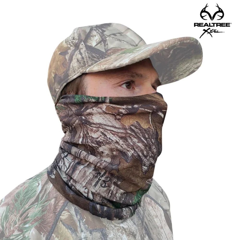 - Multi-mode / Multifunctional Headwear aka The QuikCover - Use as a Face Mask, Neck Gaiter, or Beanie - Lightweight, Breathable, Moisture Wicking FabricQuikCamoThe Fowl DepotMultifunctional Face Mask Neck Gaiters (Stretch Fit, OSFM)