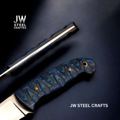 Skinner Knife J2 Stainless Steel Fixed Blade