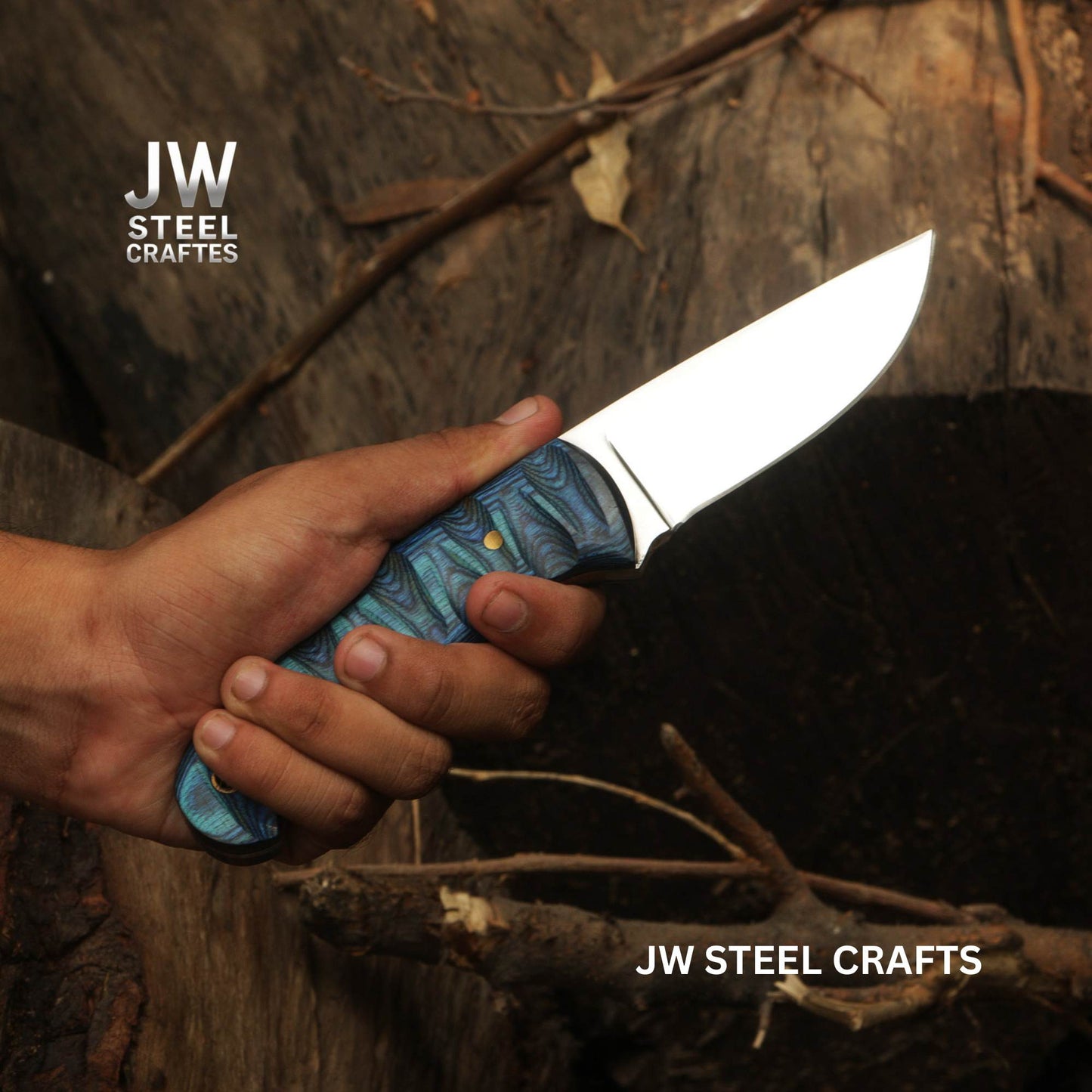 Skinner Knife J2 Stainless Steel Fixed Blade