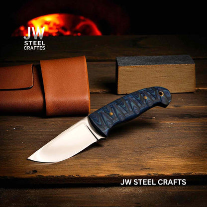 Skinner Knife J2 Stainless Steel Fixed Blade