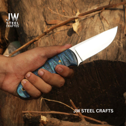 Skinner Knife J2 Stainless Steel Fixed Blade