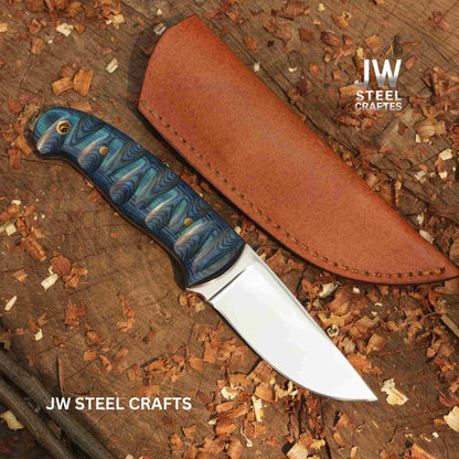 Skinner Knife J2 Stainless Steel Fixed Blade