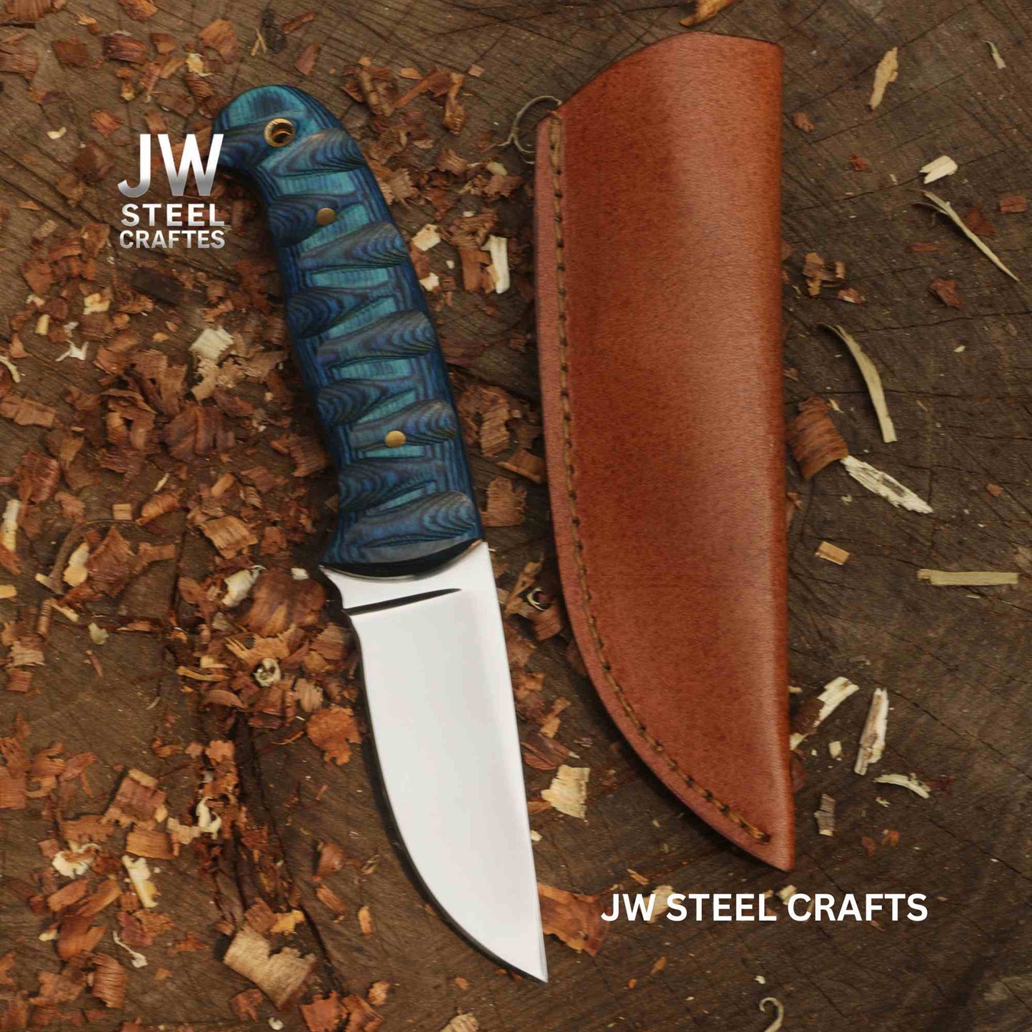 Skinner Knife J2 Stainless Steel Fixed Blade
