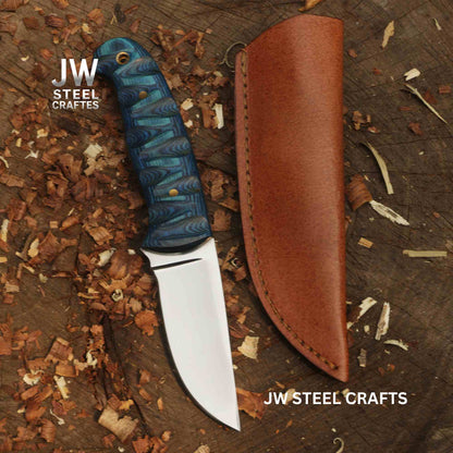 Skinner Knife J2 Stainless Steel Fixed Blade