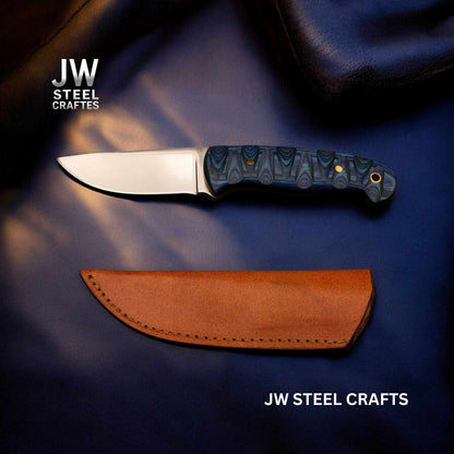 Skinner Knife J2 Stainless Steel Fixed Blade