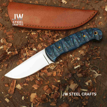 Skinner Knife J2 Stainless Steel Fixed Blade