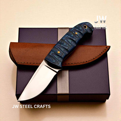 Skinner Knife J2 Stainless Steel Fixed Blade