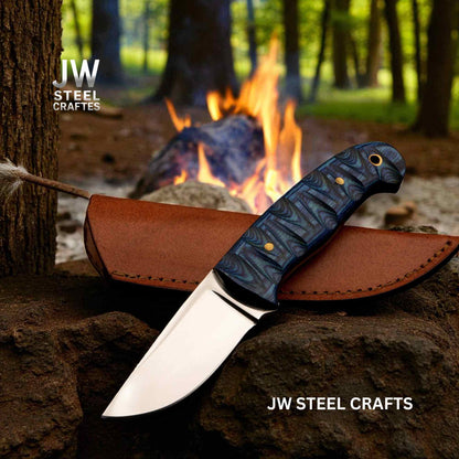 Skinner Knife J2 Stainless Steel Fixed Blade